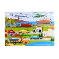 Головоломка с аппликациями &laquo;&lrm;Транспорт&raquo;&lrm;