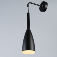 Бра "Капля" Е27 40Вт черный 10х10х35-135см Бра "Капля" Е27 40Вт черный 10х10х35-135см