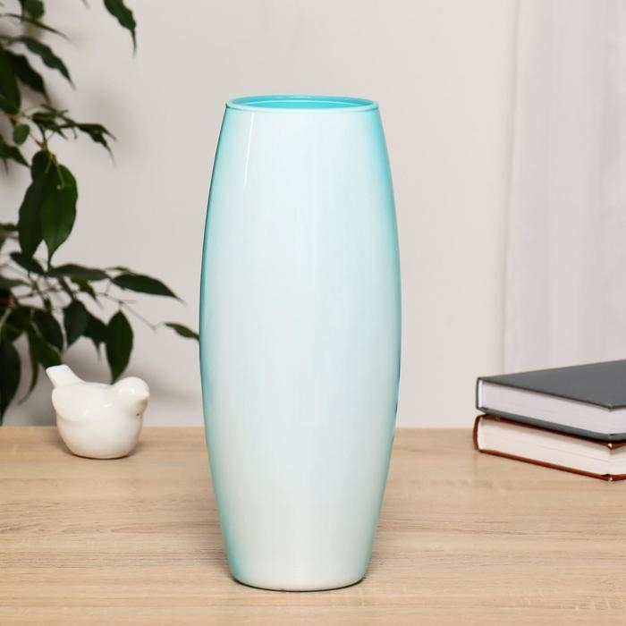 Ваза Ваза "Абстракция-изумруд" d-7,5см 10х26см