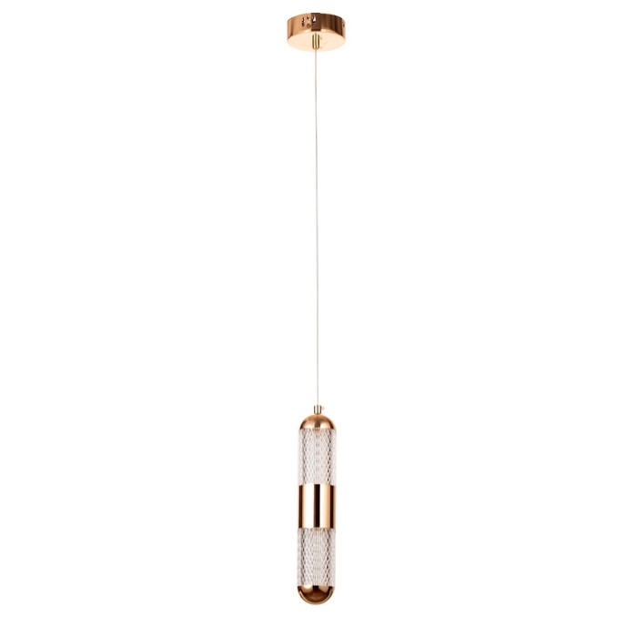 Светильник BayerLux "Роя" 1хLED 18Вт золото 5,5х5,5х28-210 см