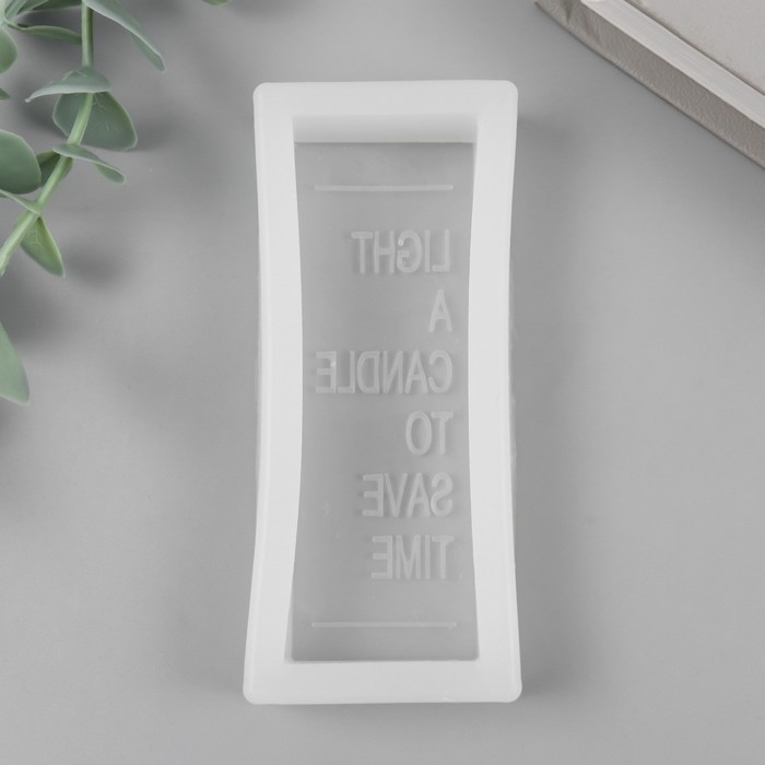 Молд силикон для свечи Молд силикон для свечи "Зажги свечу" 4,2х9,5 см