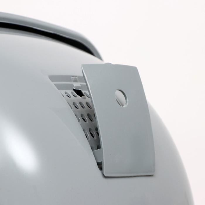 Туалет закрытый «Айша» 53 х 41 х 40 см, серый FIX Туалет закрытый «Айша» 53 х 41 х 40 см, серый FIX