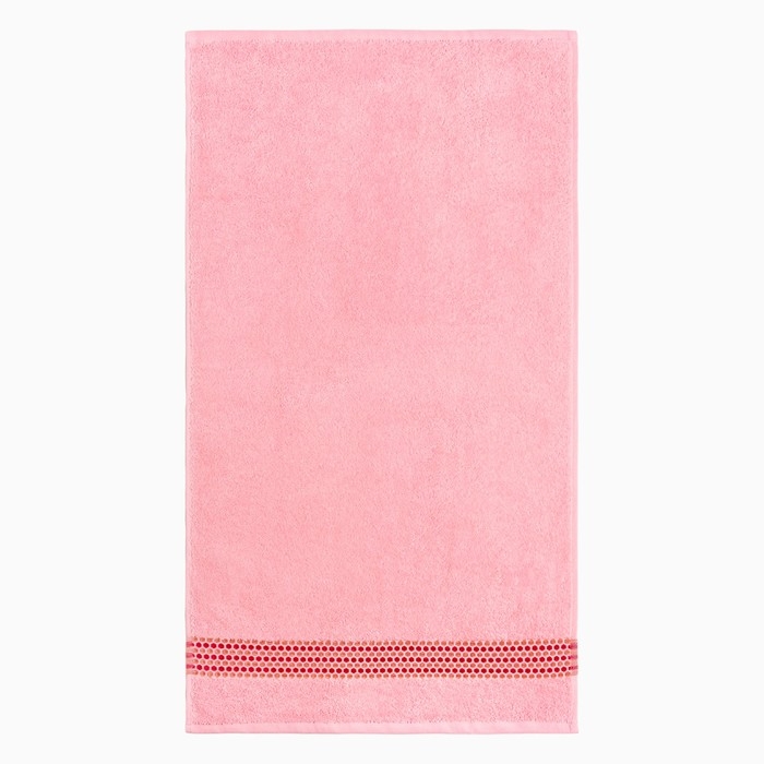 Полотенце махровое LoveLife &laquo;Адажио&raquo; 30х50 см, розовый, 100% хлопок 450 гр/м2