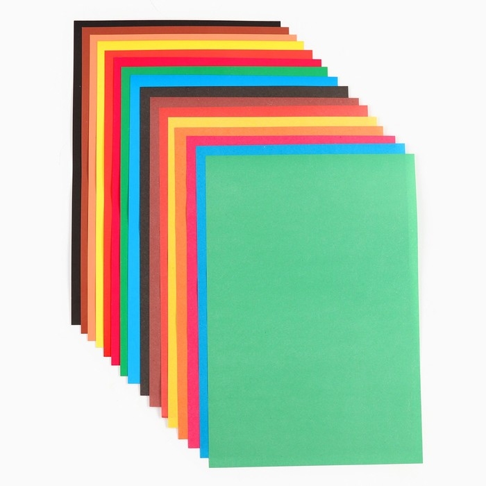 Набор "Коты Аристократы" А4: 8л цветного одностороннего картона + 8л цветной двусторонней бумаги