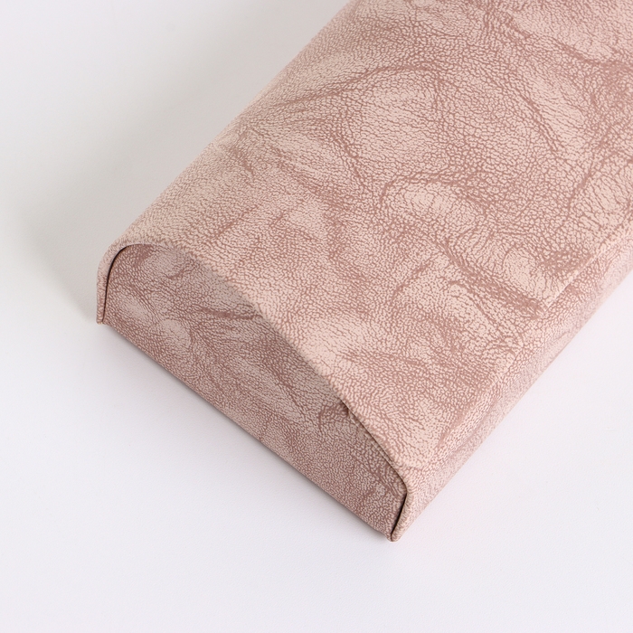 Футляр для очков на магните, длина 16 см, цвет розовый