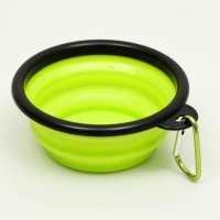 Миска складная, зелёная, 250 мл, 11 см Миска складная, зелёная, 250 мл, 11 см
