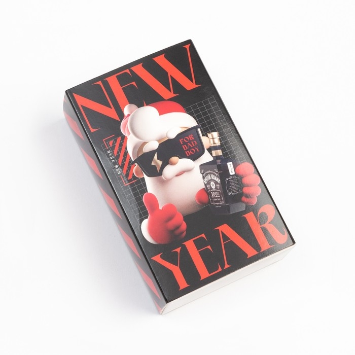 Набор новогодних мужских носков KAFTAN "Danger" р. 41-44