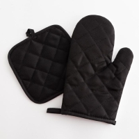 Кухонный набор Доляна Mrs right, прихватка 17*17 см, рукавица 26*16 см,100% п/э