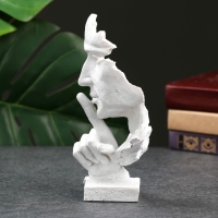 Фигура "Молчание" 20х7 см белая Фигура "Молчание" 20х7 см белая