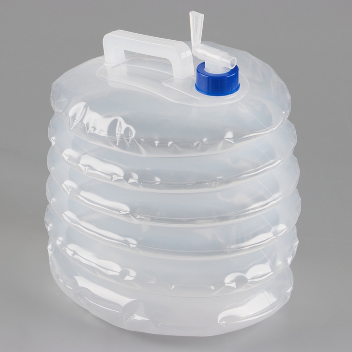 Канистра складная, туристическая Канистра складная, туристическая "Гармошка" ПВД, 15 л