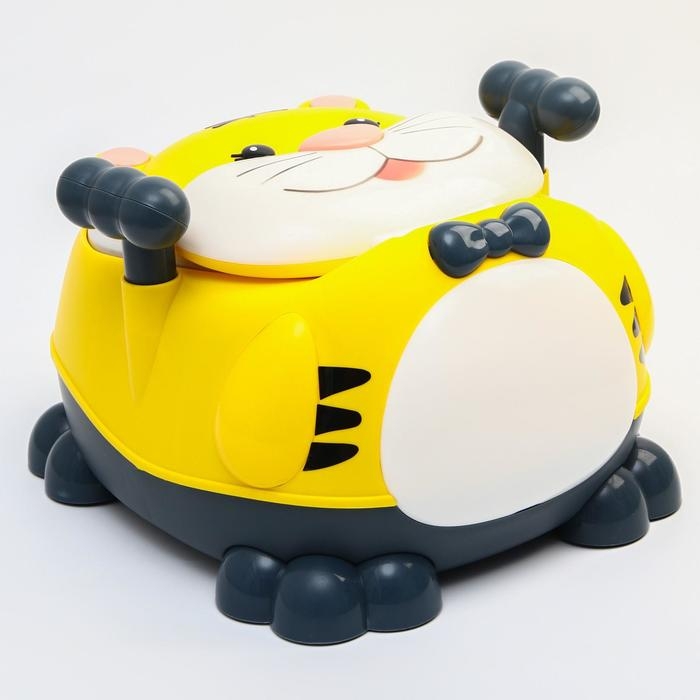 Горшок детский «Тигренок», цвет желтый Горшок детский «Тигренок», цвет желтый