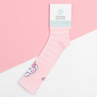 Гольфы детские KAFTAN &laquo;Зайчик&raquo;, 18-20 см, цвет розовый