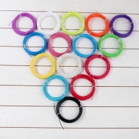 Пластик Luazon PLA-15, для 3D ручки, 15 цветов по 10 метров Пластик Luazon PLA-15, для 3D ручки, 15 цветов по 10 метров