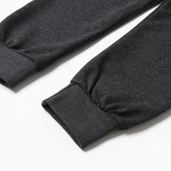 Брюки для мальчика, цвет тёмно-серый, рост 158 см