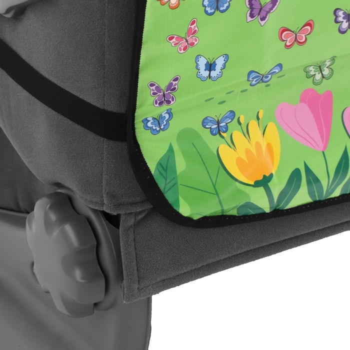 Накидка на сиденье автомобильное  Cartage Буквы, ПВХ, 60 х 45 см, европодвес