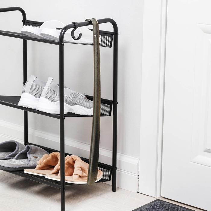 Ложка для обуви, 70 см, толщина 1,5 мм, цвет бронза антик