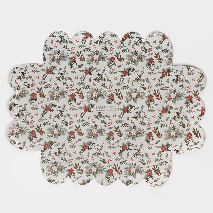 Коробка подарочная с PVC крышкой &laquo;Любви и тепла&raquo;, 20 х 30 х 8 см, Новый год