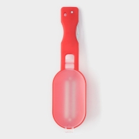 Рыбочистка многофункциональная Доляна &laquo;Комфорт&raquo;, 3 в 1, 19 см, с контейнером и ножом, цвет МИКС