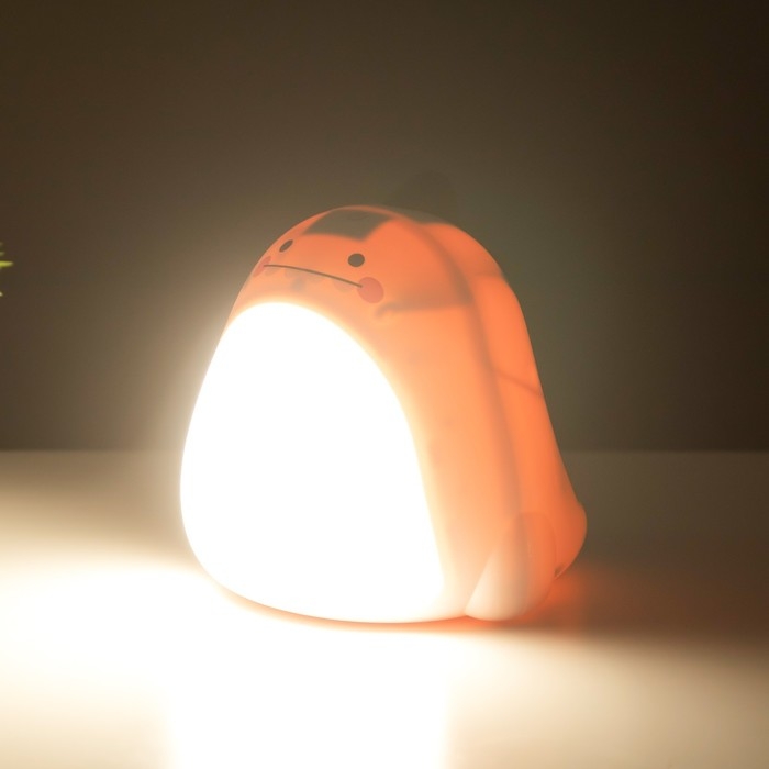 Настольная лампа Динозаврик LED 3Вт USB AKB МИКС 10х11,5х11,5 см RISALUX