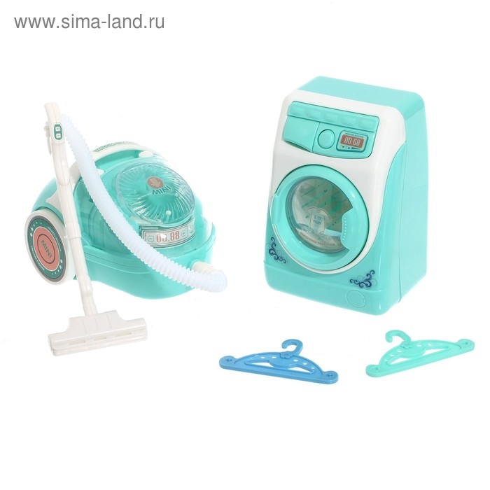 Набор бытовой техники «Весёлая уборка», со световыми и звуковыми эффектами Набор бытовой техники «Весёлая уборка», со световыми и звуковыми эффектами