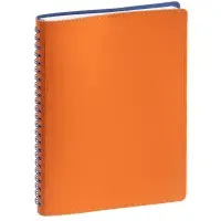 Ежедневник Spring Shall, недатированный, оранжевый Ежедневник Spring Shall, недатированный, оранжевый