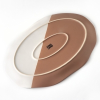 Блюдо керамическое &laquo;Монблан&raquo;, 23 х 34 см