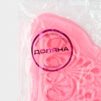 Молд Доляна &laquo;Тесьма&raquo;, силикон, 17&times;6,5 см, цвет розовый