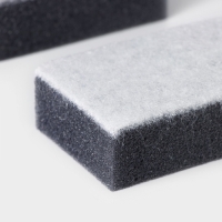 Набор губок для посуды Raccoon, 5 шт, с частицами угля, 8,8&times;6&times;3 см, цвет серый