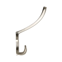 Крючок мебельный ТУНДРА TKT004, трехрожковый, матовый никель