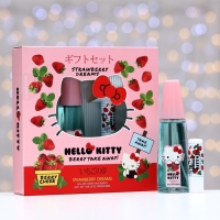 Подарочный набор косметики подарочный Hello Kitty, Strawberry dreams Подарочный набор косметики подарочный Hello Kitty, Strawberry dreams