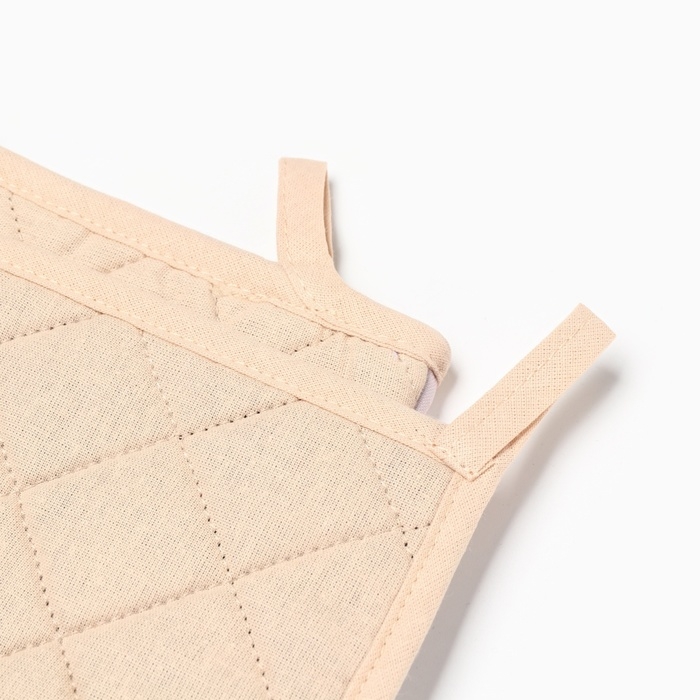 Набор кух. Доляна "Вкусного года": прихватка 17х17 см, варежка-прихватка 20х28 см, 35%хл, 65 1033018