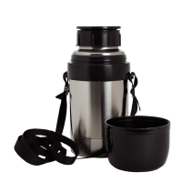 Термос "Амет. Дорожный" 1с668, с узким горлом, 1 л, 49&deg;С, 24 ч, на ремне