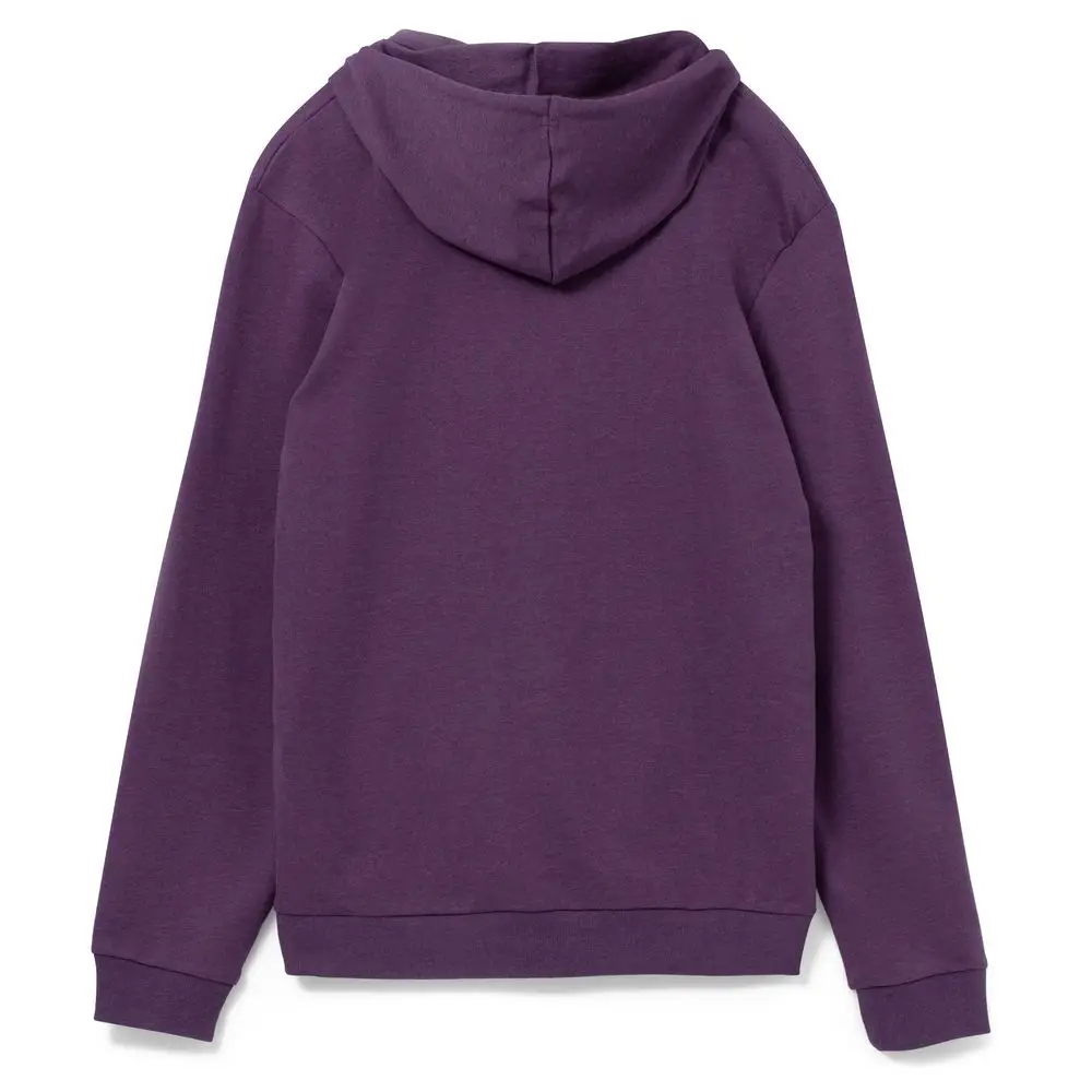 Толстовка с капюшоном унисекс Hoodie, фиолетовый меланж, размер S