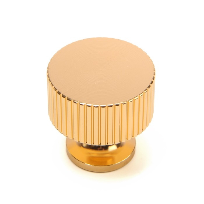 Ручка кнопка CAPPIO PK326, d=28 мм, цвет золото Ручка кнопка CAPPIO PK326, d=28 мм, цвет золото