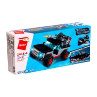 Конструктор Военная зона «Боевой транспорт. Джип», 74 детали Конструктор Военная зона «Боевой транспорт. Джип», 74 детали