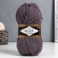 Пряжа "Lanagold" 51% акрил, 49% шерсть 240м/100гр (348 - тёмно-серый) Пряжа "Lanagold" 51% акрил, 49% шерсть 240м/100гр (348 - тёмно-серый)