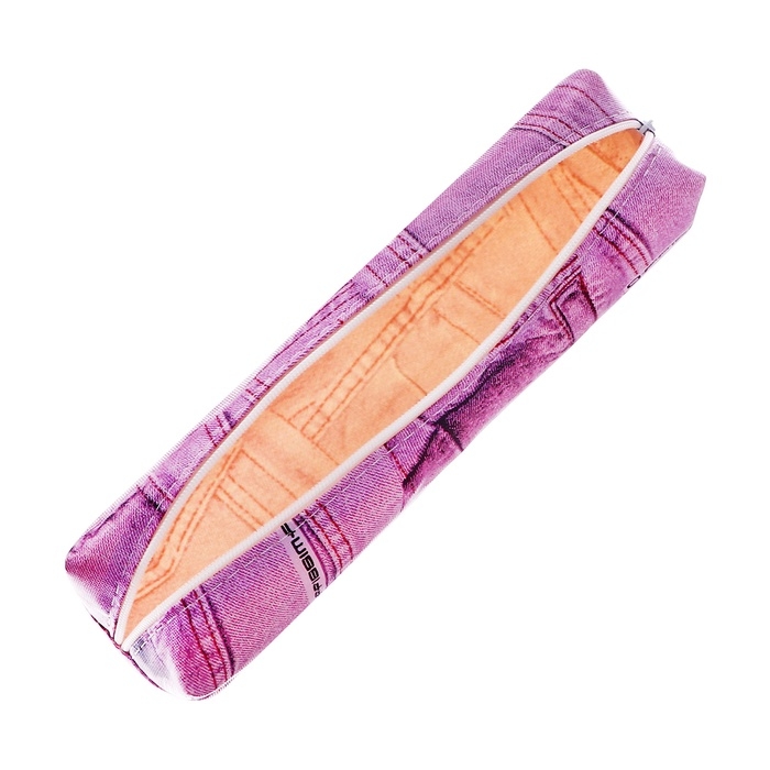 Пенал школьный «Джинс», на молнии, МИКС Пенал школьный «Джинс», на молнии, МИКС