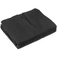 Халат вафельный Kimono, черный, размер M/L