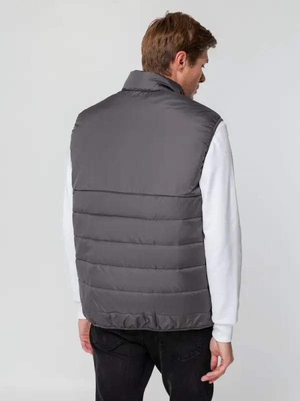 Жилет Leven, темно-серый (графит), размер XL