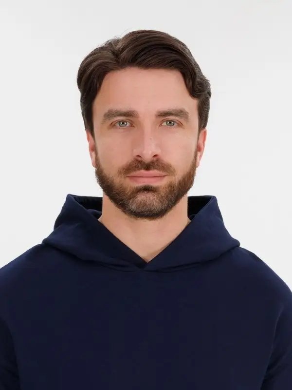 Худи оверсайз унисекс Outshine, темно-синее, размер XS/S