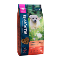 Сухой корм "ALL PUPPIES" для щенков, говядина и овощи, 13 кг Сухой корм "ALL PUPPIES" для щенков, говядина и овощи, 13 кг