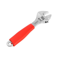 Ключ разводной ЛОМ, пластиковая рукоятка, 250 мм