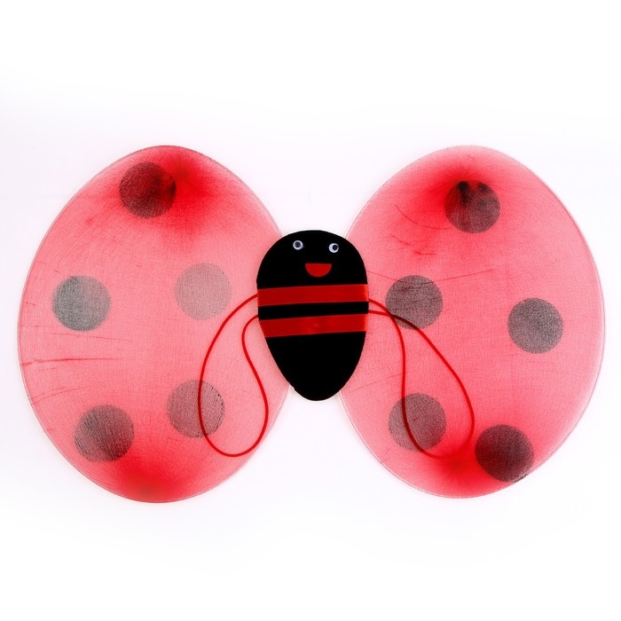 Карнавальный набор &laquo;Божья коровка&raquo; 4 предмета: юбка, крылья, жезл, ободок