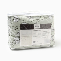 Покрывало LoveLife евро Tulips 200*230&plusmn;5 см, жатка, 100% п/э