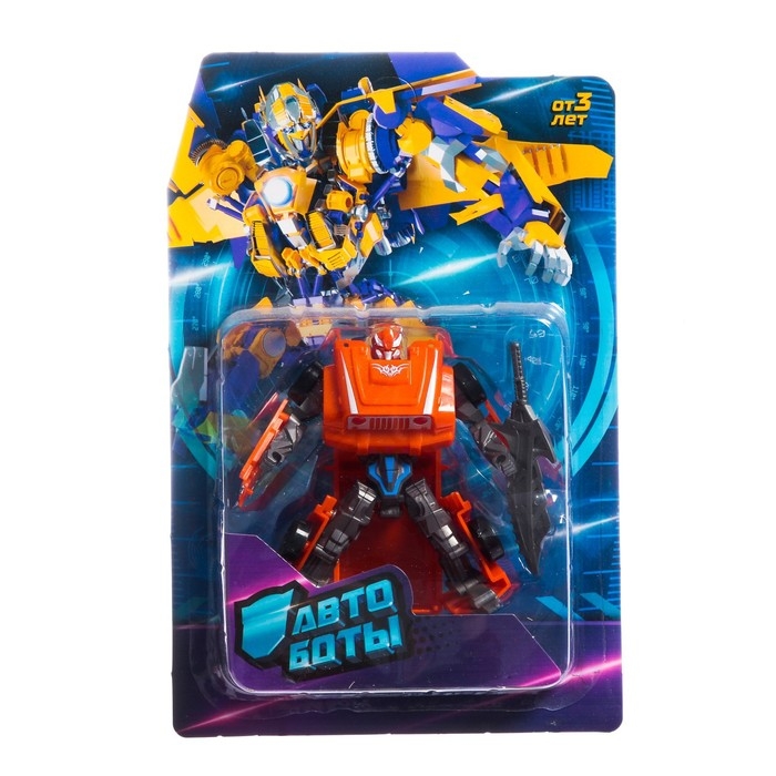 Робот-трансформер &laquo;Внедорожник&raquo;, цвет оранжевый