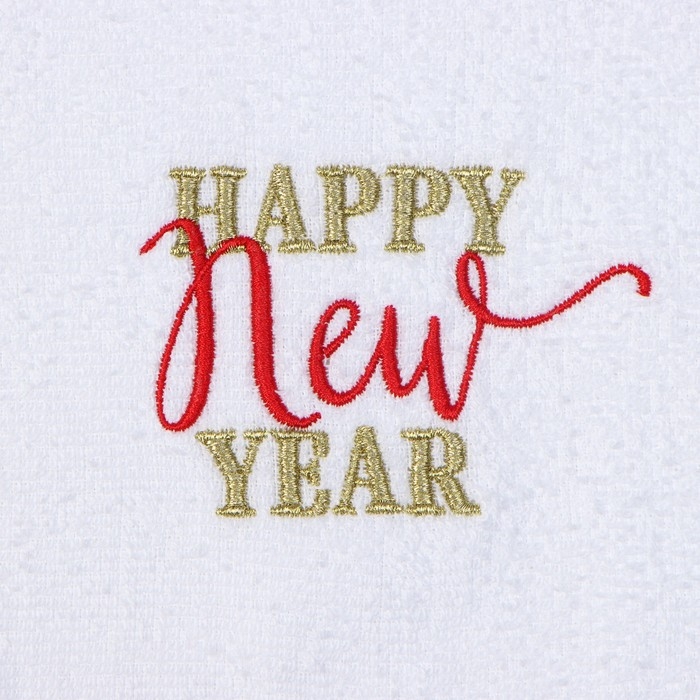 Набор полотенец Этель Holiday decorations 30х60 см - 2 шт, 100% хлопок, 340 г/м2