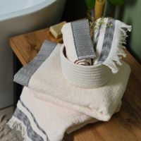 Полотенце махровое LoveLife &laquo;Муссон&raquo; 50х80 см, чёрный, 100% хлопок, 500 гр/м2