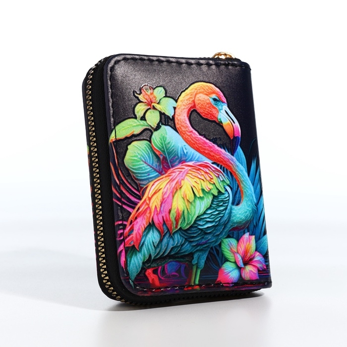 Кошелёк на молнии, цвет чёрный Кошелёк на молнии, цвет чёрный