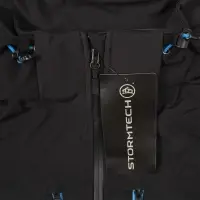 Куртка софтшелл женская Patrol черная с синим, размер S