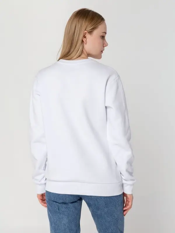 Толстовка Unit Toima Heavy белая, размер XS